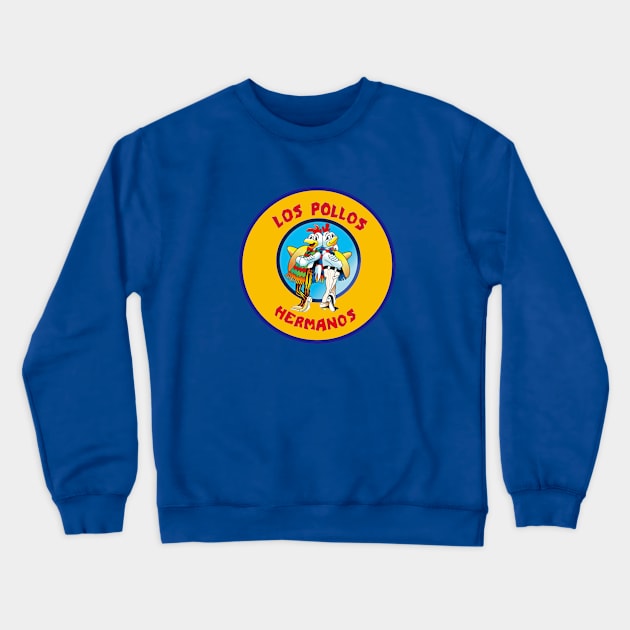 Los Pollos Hermanos Crewneck Sweatshirt by hanawirastri